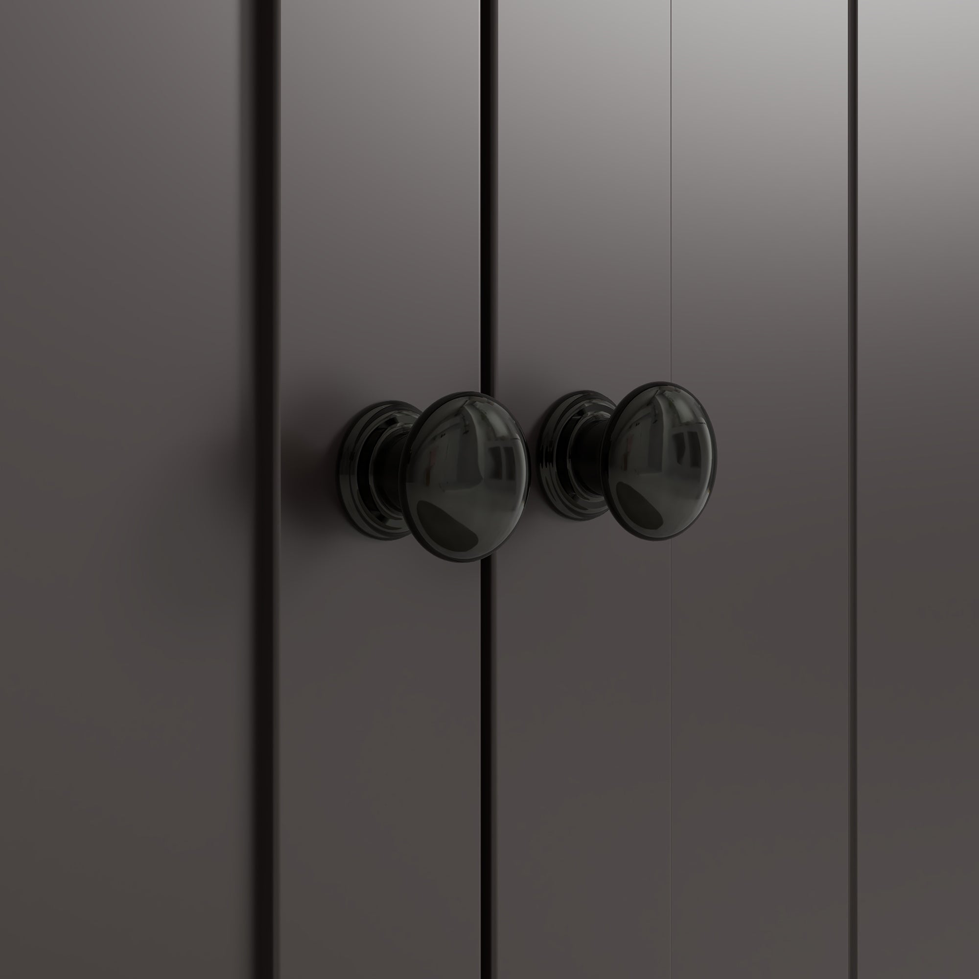 Bathroom Vanity Cabinet Under Sink Cabinet with 2 Doors and Adjustable Shelf Coffee