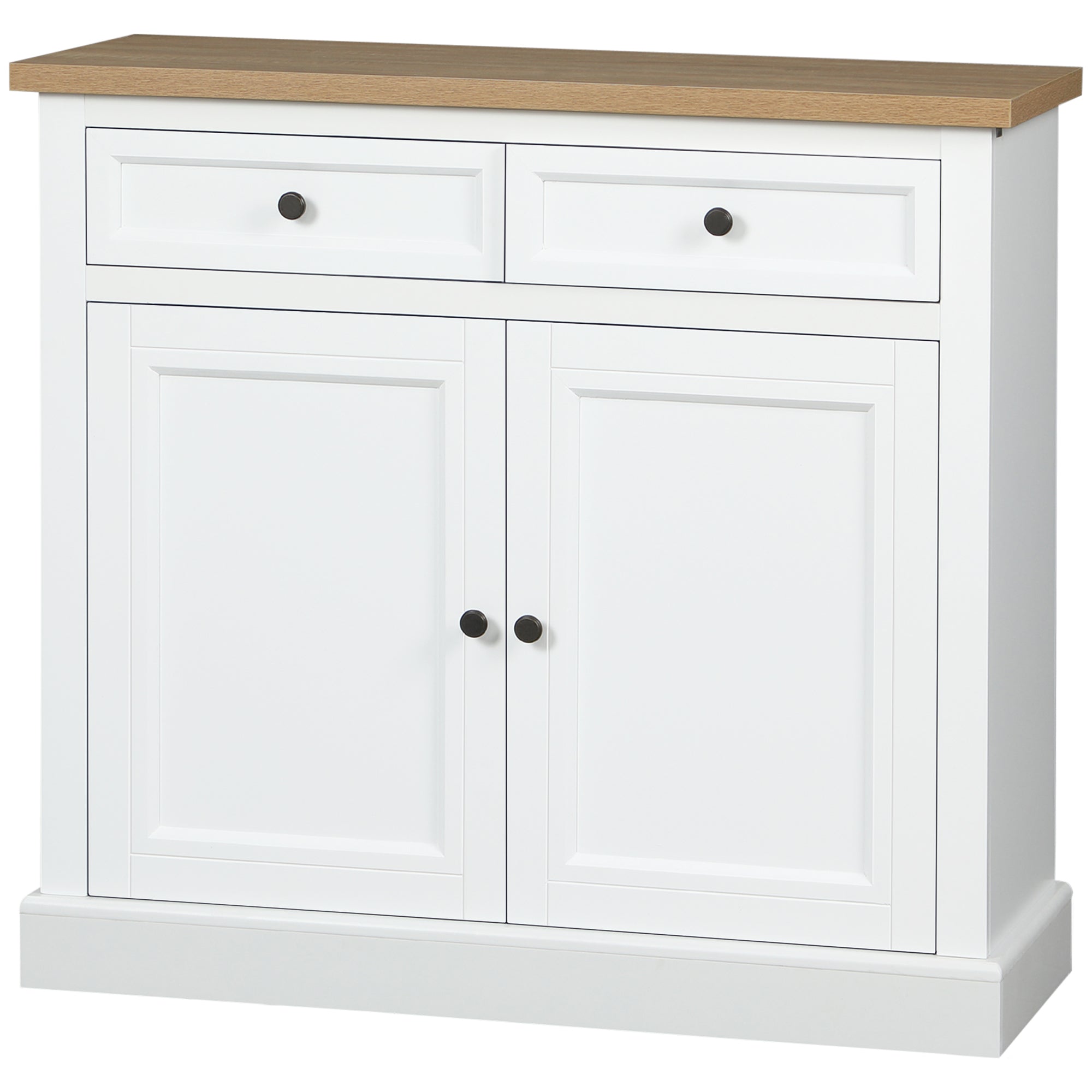 Sideboard Buffet Cabinet Kitchen Cabinet Coffee Bar Cabinet White