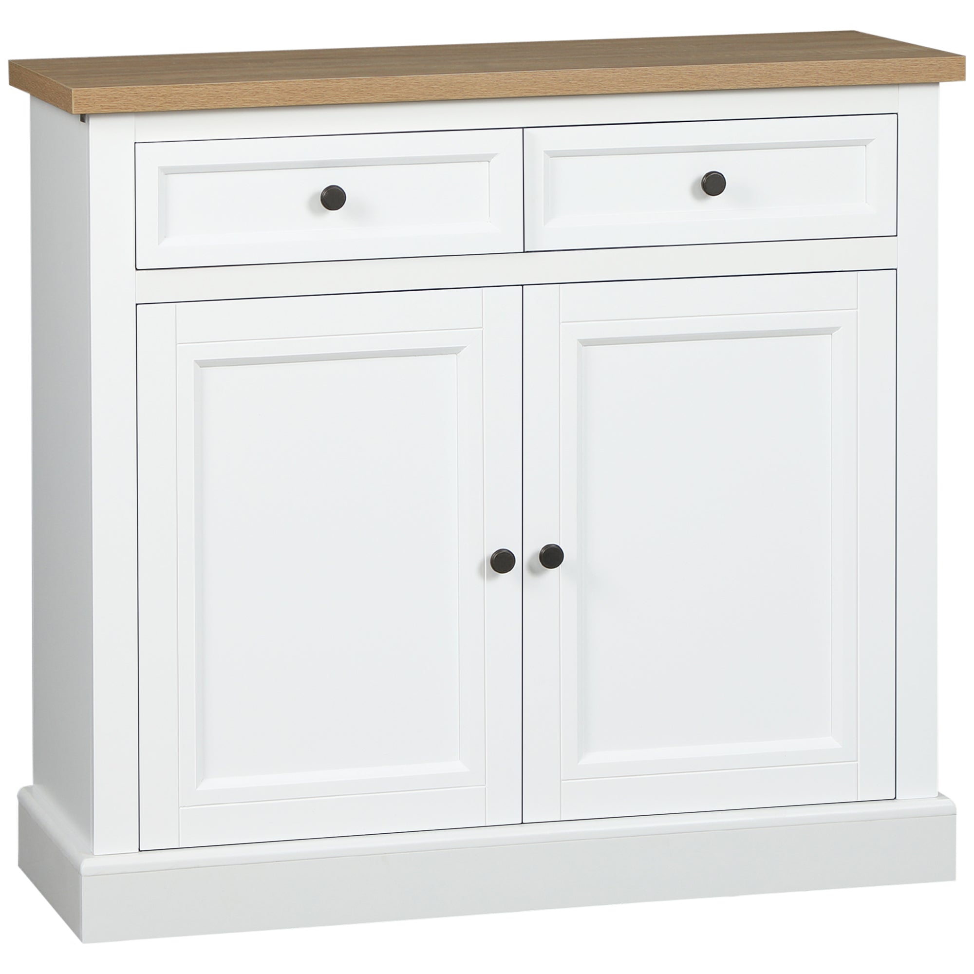 Sideboard Buffet Cabinet Kitchen Cabinet Coffee Bar Cabinet White
