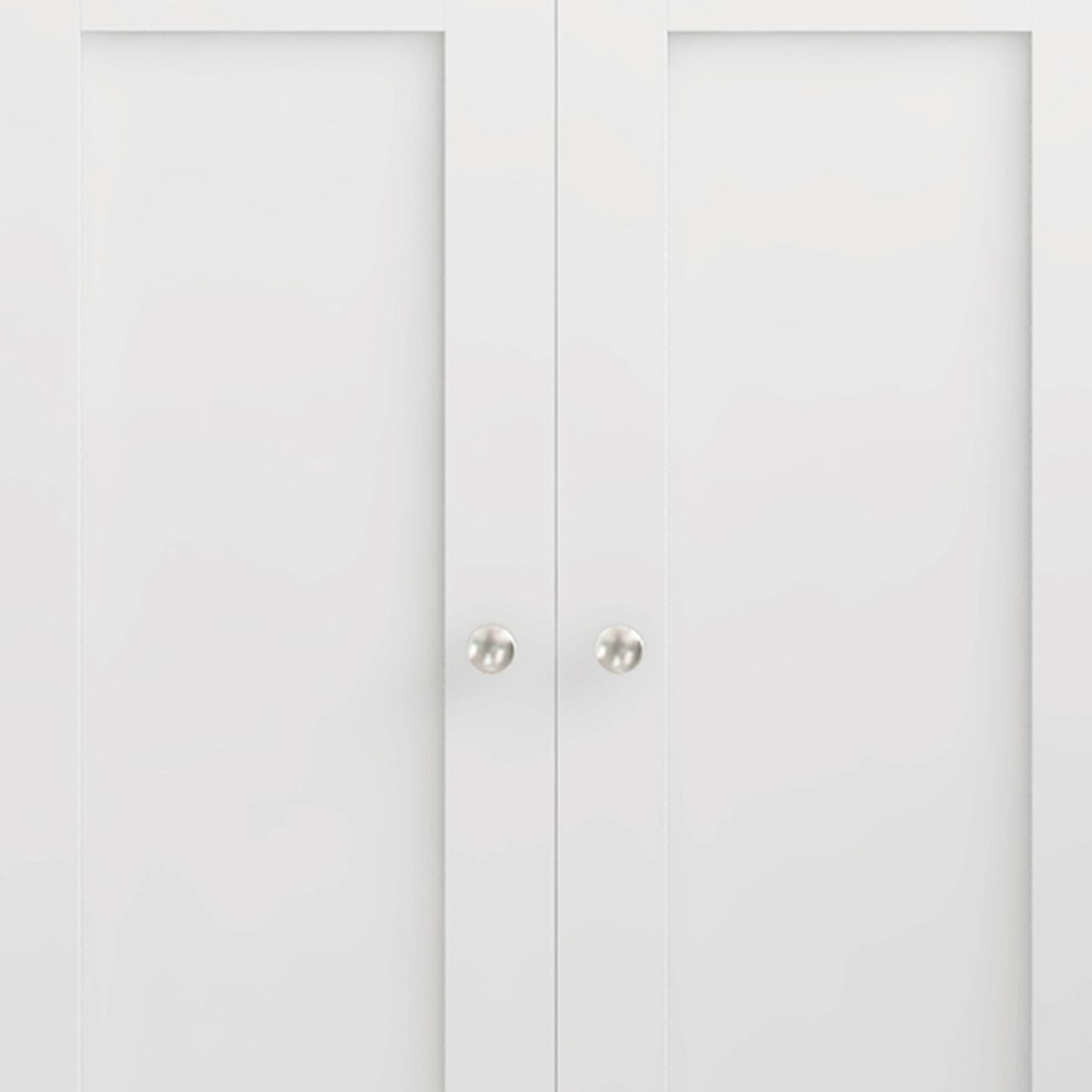 HOMCOM Kitchen Cupboard, Modern Freestanding Kitchen Storage Cabinet with Doors and Shelves, Kitchen Cabinet with Drawer and Adjustable Shelf, White