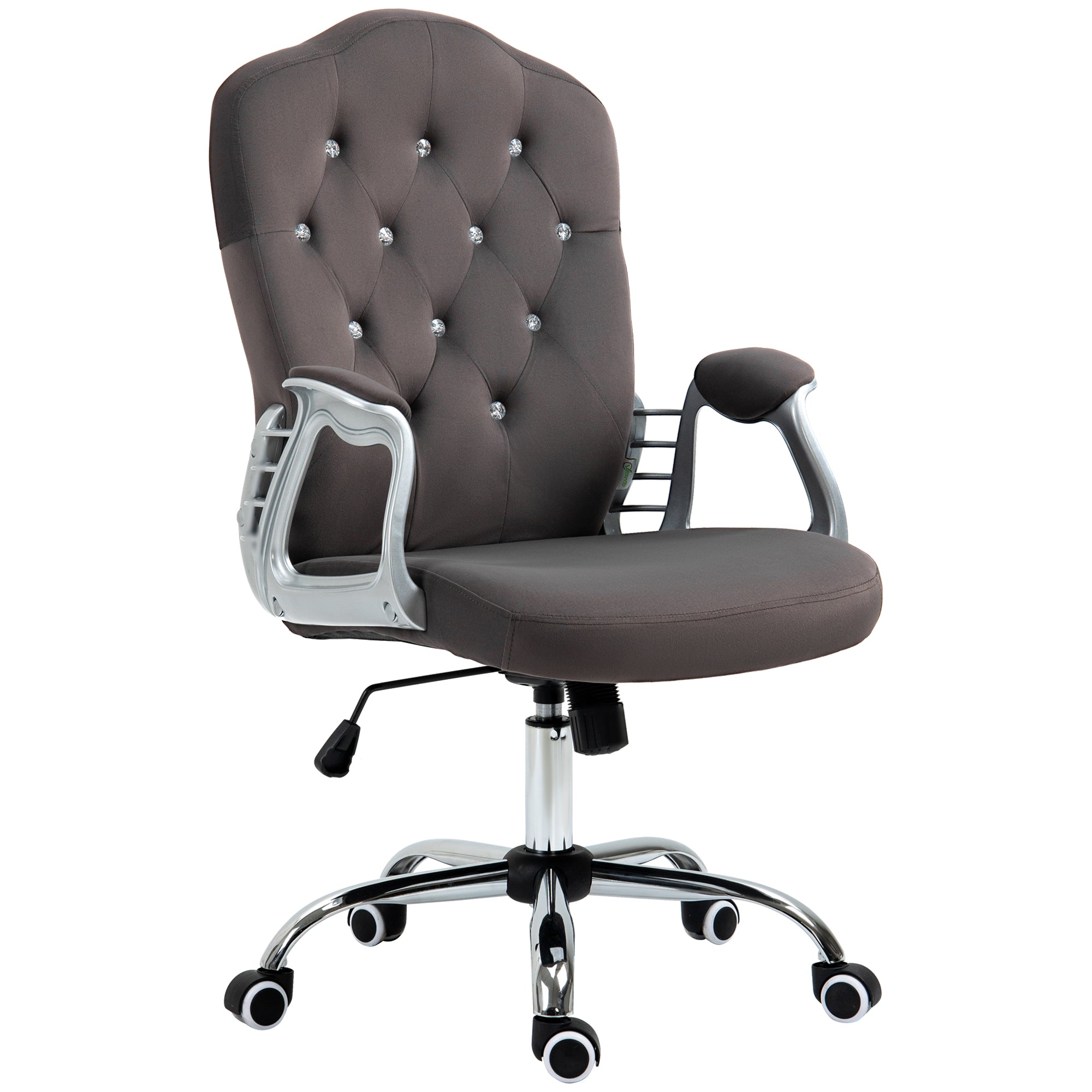 Home Office Chair with Adjustable Height and Tilt, Dark Gray