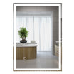 32" x 24" Bathroom Mirror with LED Lights Dimmable Makeup Mirror Smart Touch