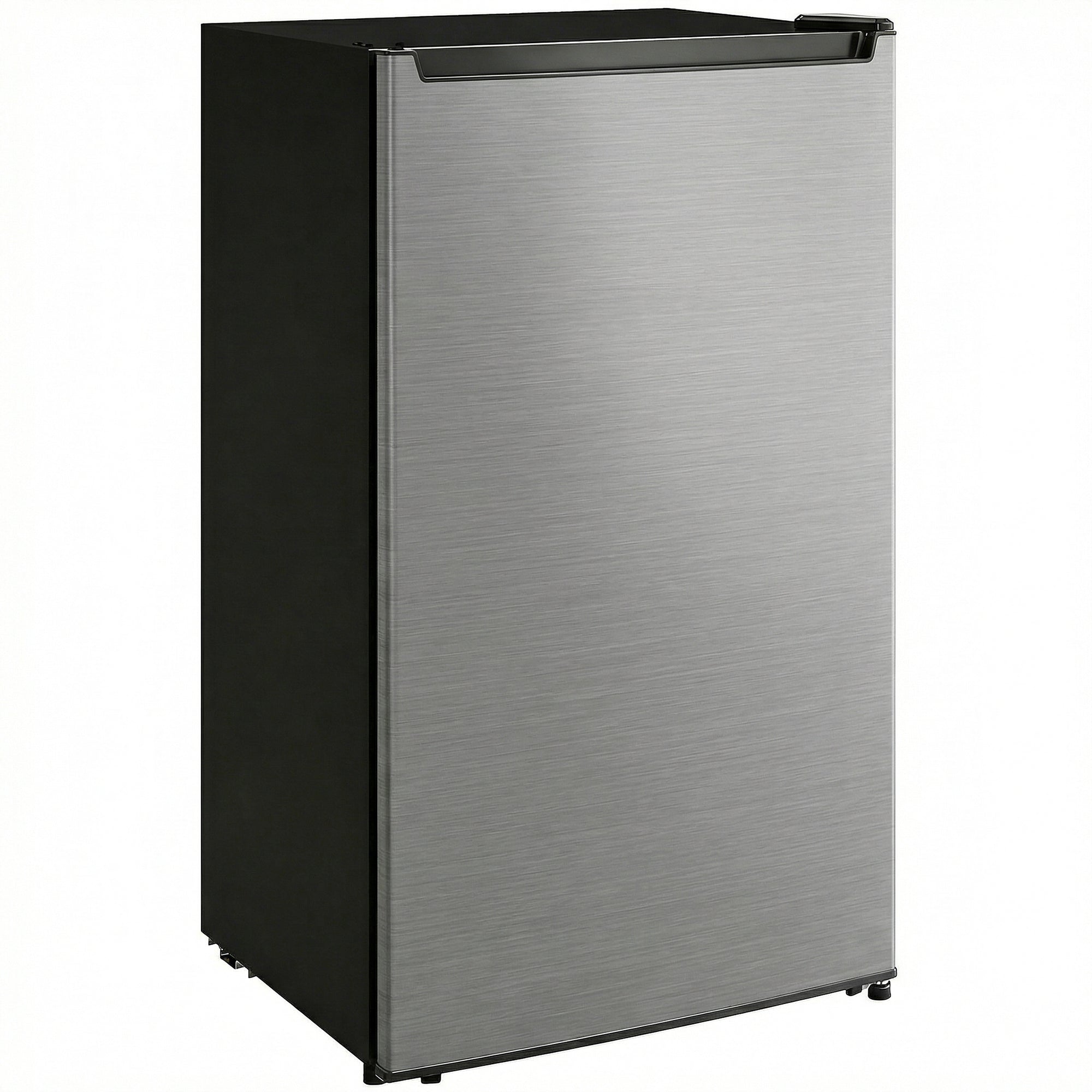 Compact Upright Freezer, 2.1 Cubic Feet Mini Freezer with Reversible Door, Removable Shelf, Adjustable Temperature for Home Office, Apartment, Dormitory, Silver