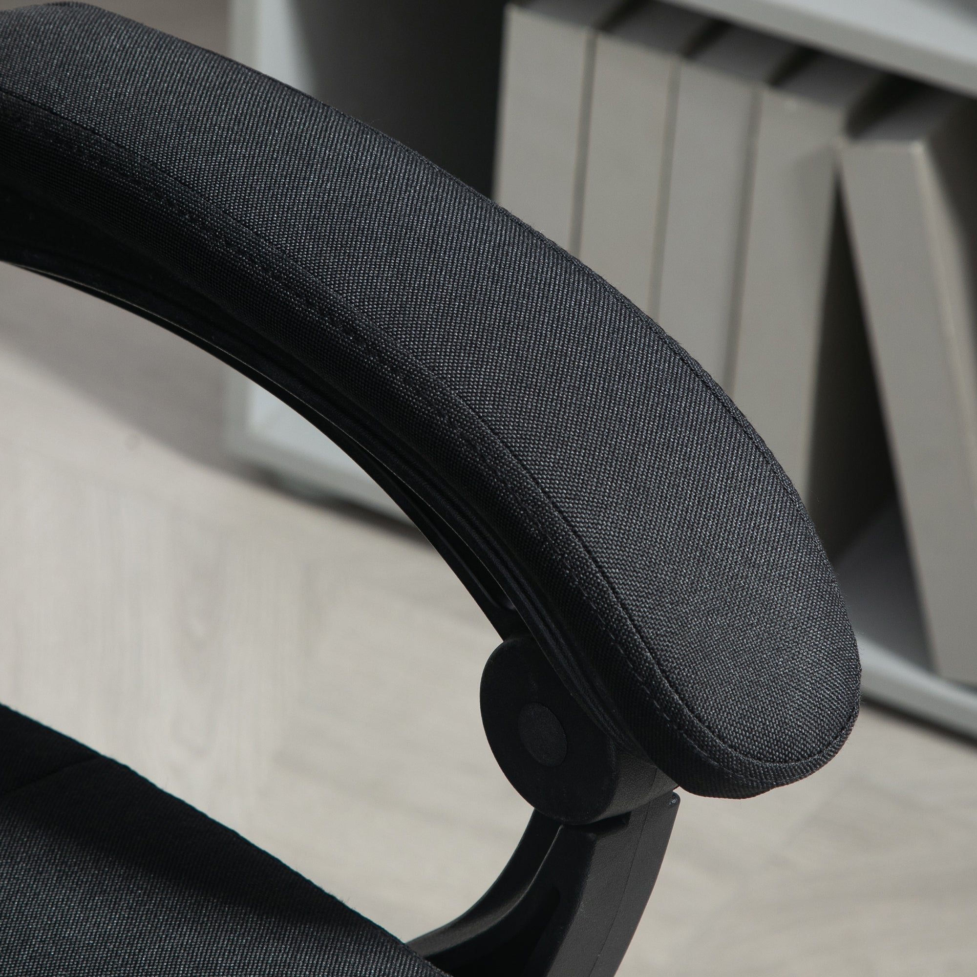 Vinsetto Office Chair Ergonomic Desk Chair, Computer Chair with Footrest & Head Pillow, 360° Swivel Recliner Chair for Home Office, Black