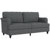 3 Seater Sofa 71" Linen Fabric Sofa Couch for Living Room