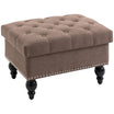 Ottoman With Storage For Living Room 25 Storage Ottoman With Removable Lid Coffee