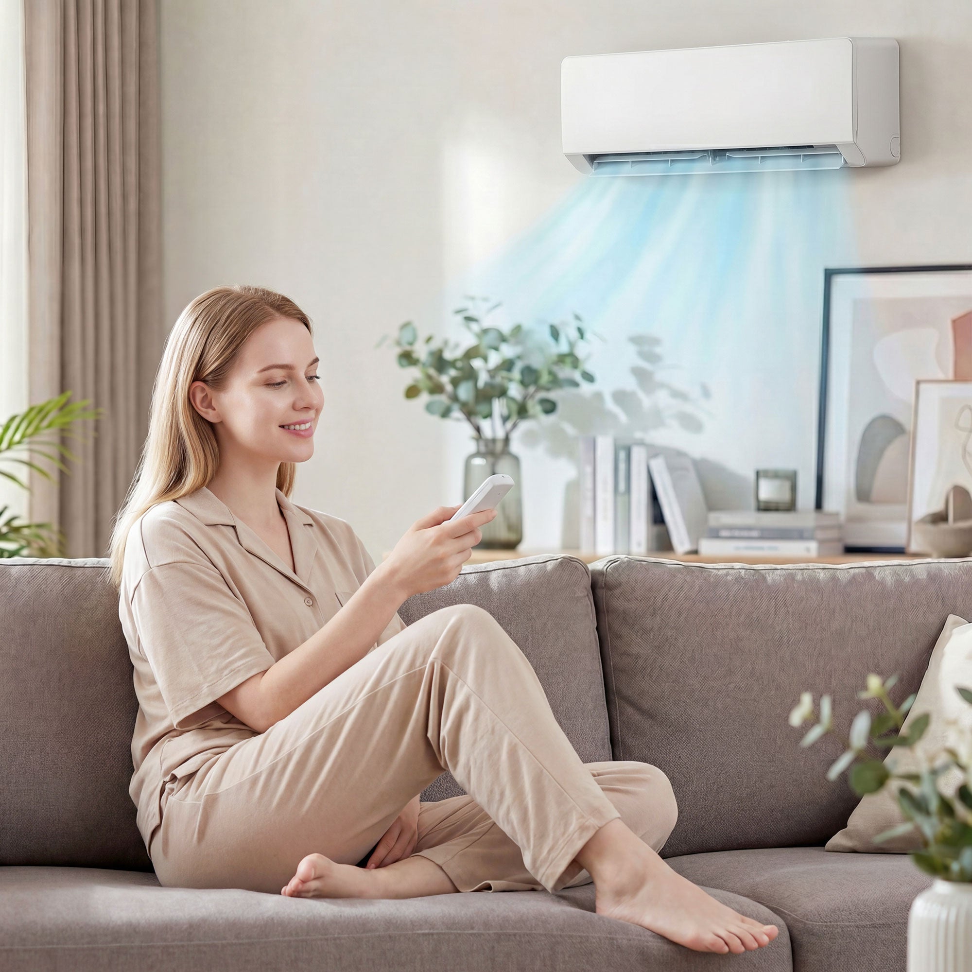 12000 BTU Mini Split Air Conditioner, 22 SEER2 115V Wifi Enabled Inverter AC Unit & Ductless Heat Pump Cools up to 750 Sq. Ft, with Installation Kit, Works with Alexa