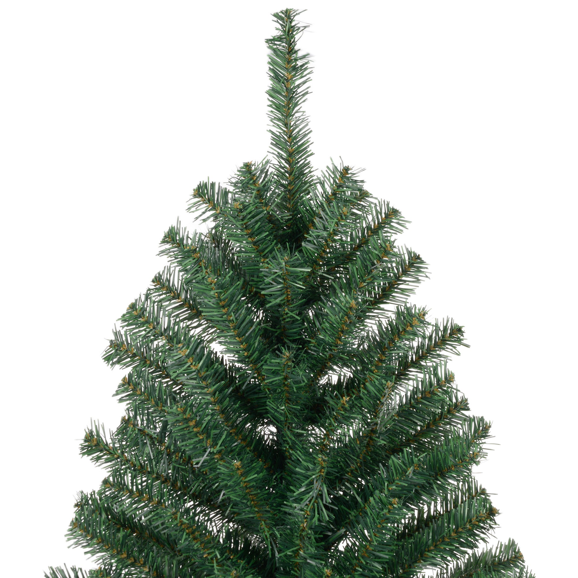 8' Artificial Christmas Tree Unlit Xmas Tree with Realistic Branch Tips for Indoor Home Holiday Green