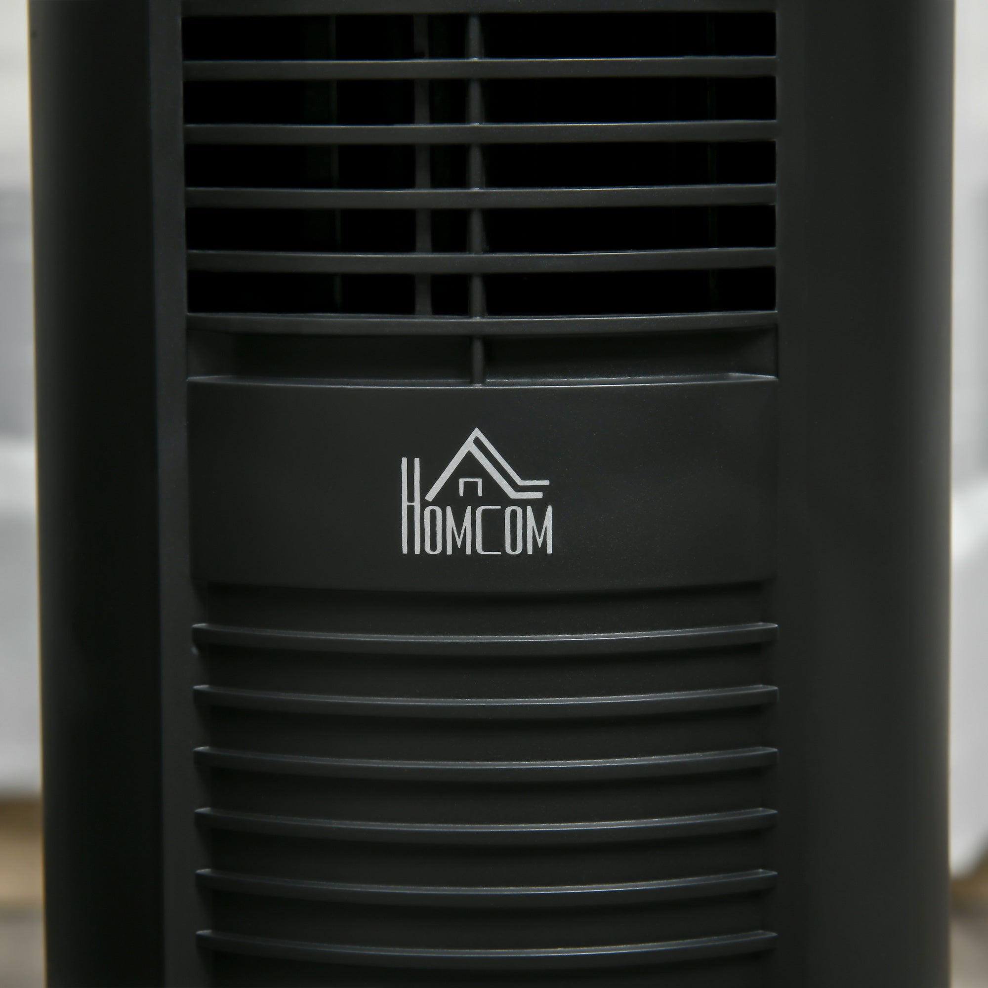 Freestanding Tower Fan Cooling for Home Bedroom with Oscillating, 4 Modes, 3 Speeds, 12h Timer, LED Sensor Panel, Remote Controller, Black