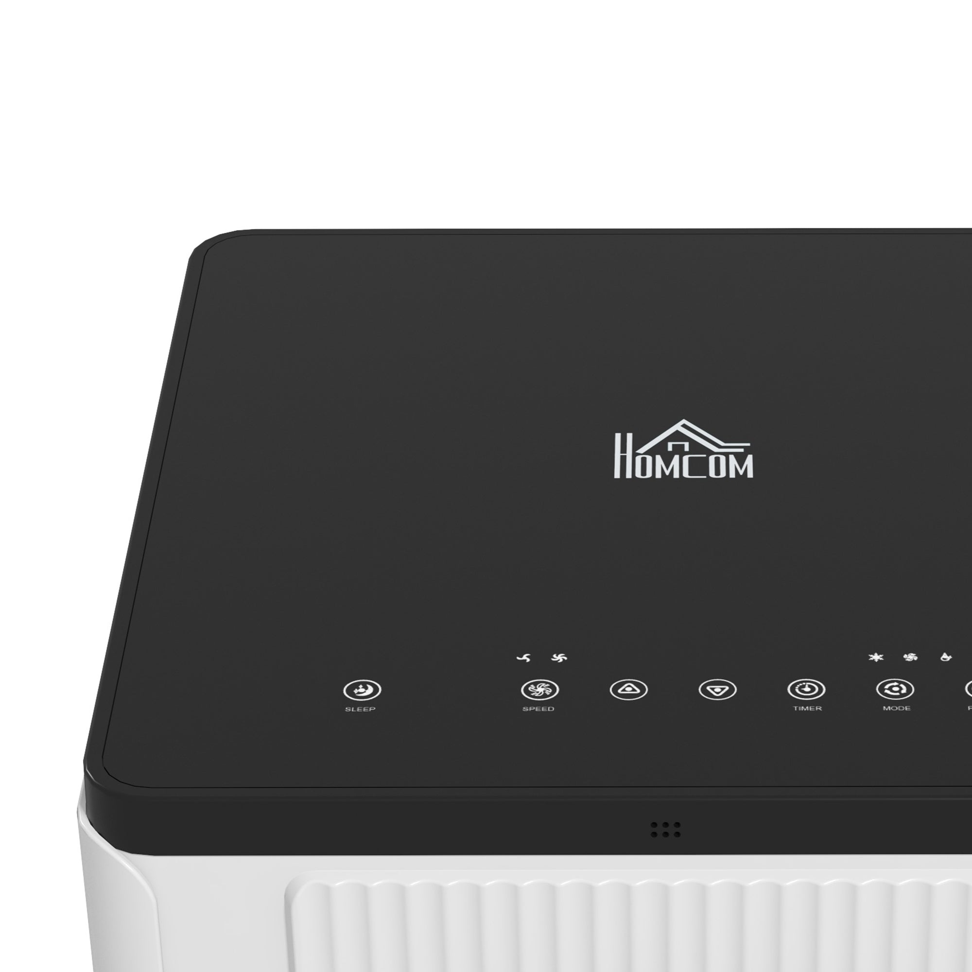HOMCOM 9000 BTU Air Conditioning Unit, Smart Home WiFi App Compatible, 3-in-1 Portable Air Conditioner, Dehumidifier, Cooling Fan with 24H Timer, Remote, LED Display, 2 Speeds, Window Kit, 20m²