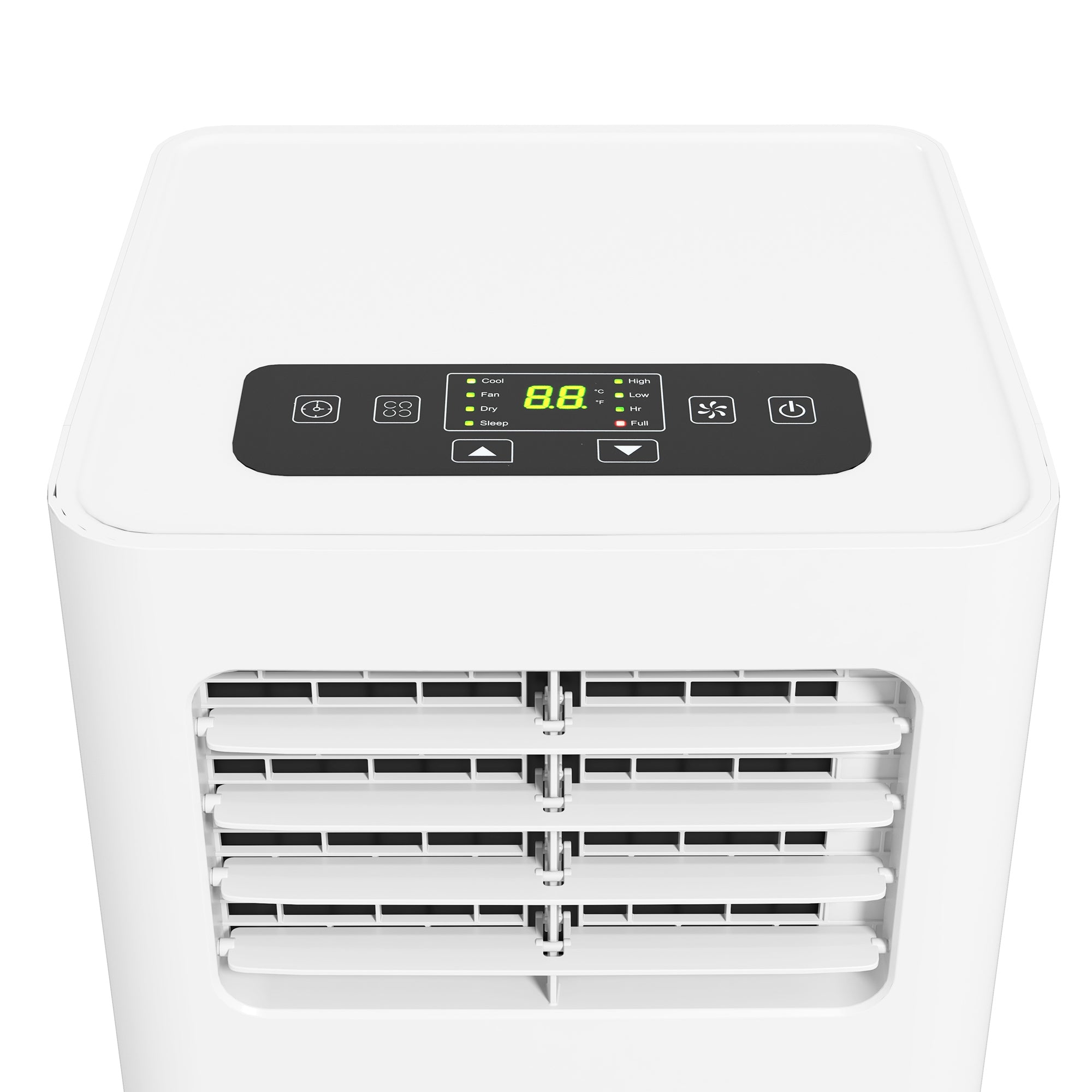 8000 BTU Mobile Air Conditioner, 345 Sq. Ft., AC Unit with Dehumidifier, Sleep, 24H Timer On/Off, Window Kit, White - HOMCOM