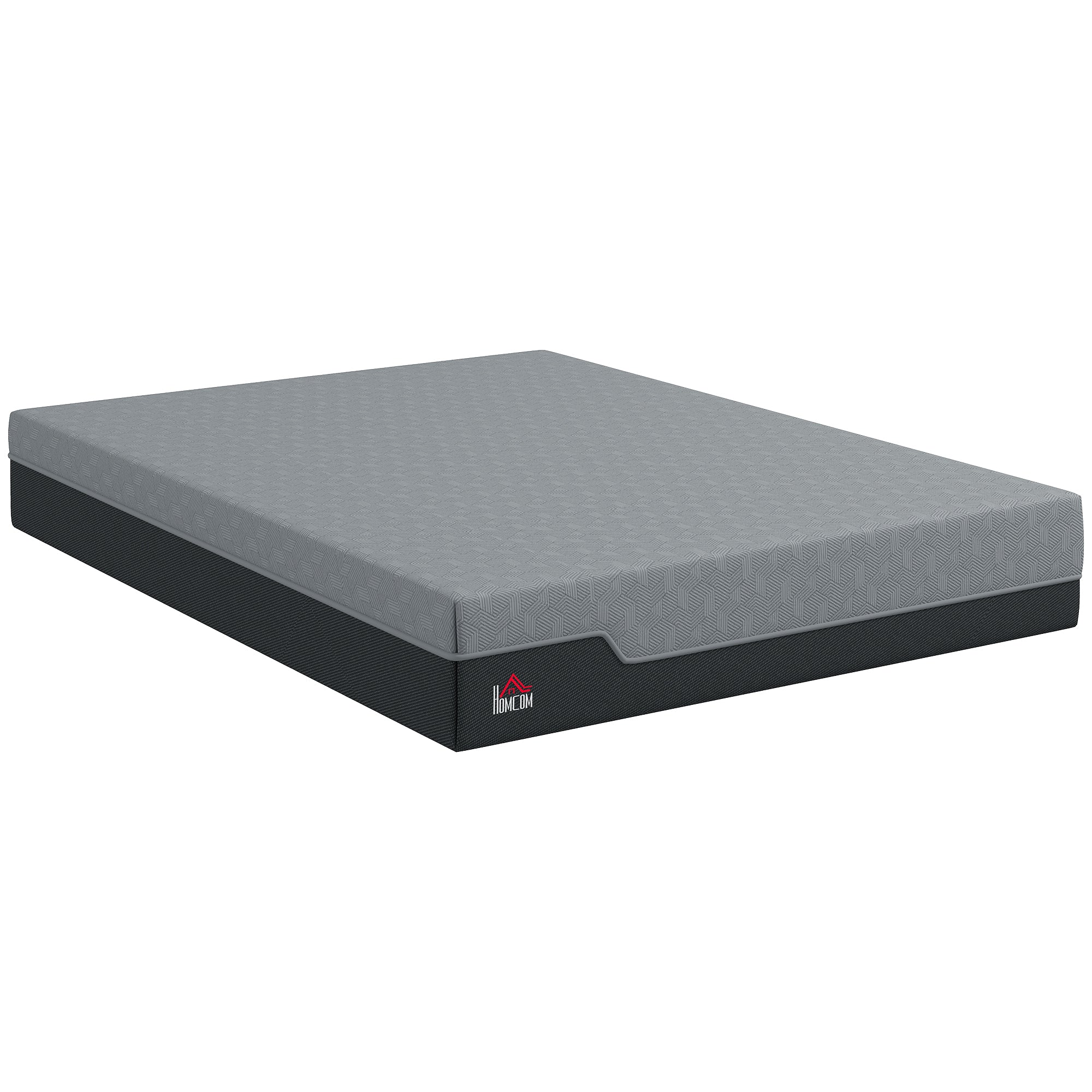 Queen Mattress, 12 Inch Memory Foam Mattress for Pressure Relief, Graphene Gel Cooling Copper Bed in a Box with Washable Cover, Fiberglass Free, Made in USA, CertiPUR-US Certified, Medium Firm