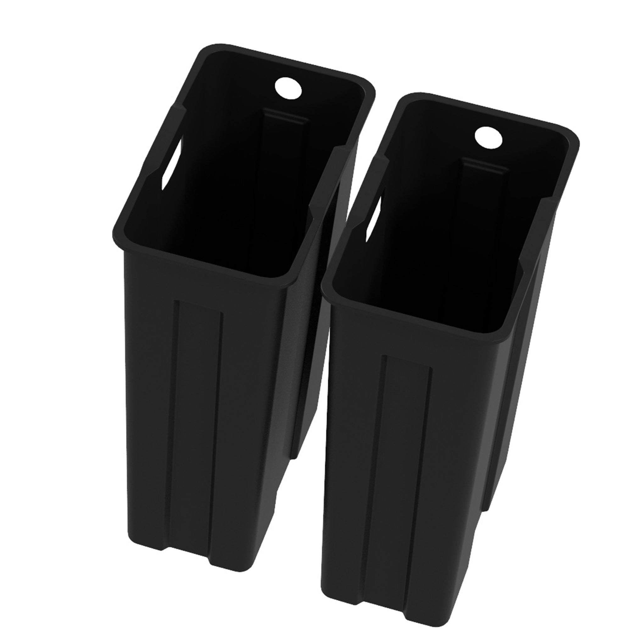 HOMCOM Dual Kitchen Bin, 2 x 20L Pedal Bin, Stainless Steel Double Rubbish Bin with Soft Close Lid, Removable Inner Buckets, Fingerprint-Proof for Recycling and Waste, Silver