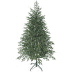 5 ft Artificial Christmas Tree with 1375 Realistic Dense Branches, Full Spruce, Hinged Xmas Tree with Metal Stand, Easy Assembly, Green