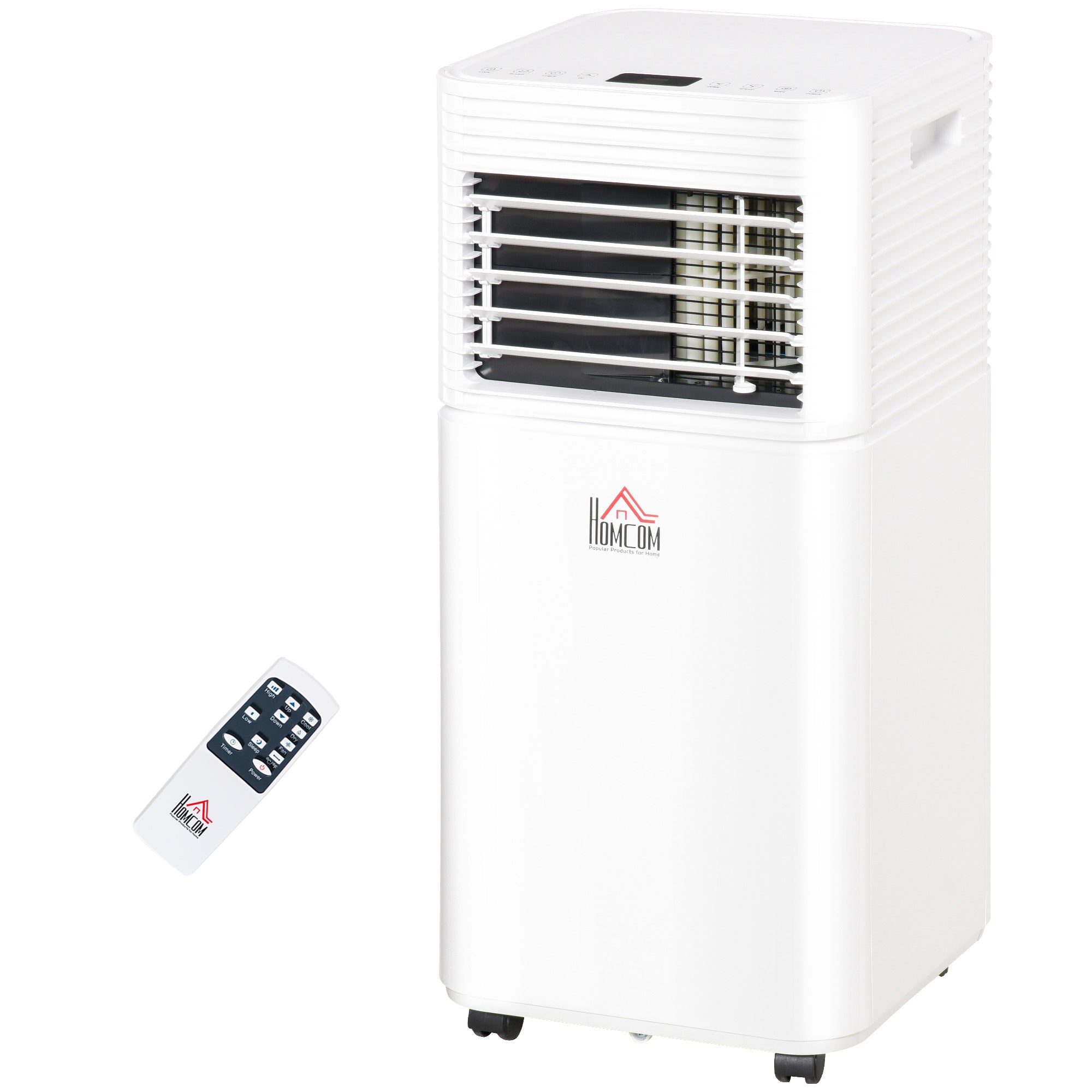 Portable Air Conditioner, 10,000 BTU Portable AC Unit with Dehumidifier & Fan, Sleep Modes, 24H Timer, Remote Control, Rooms up to 441 Sq. ft for Home, Office, White