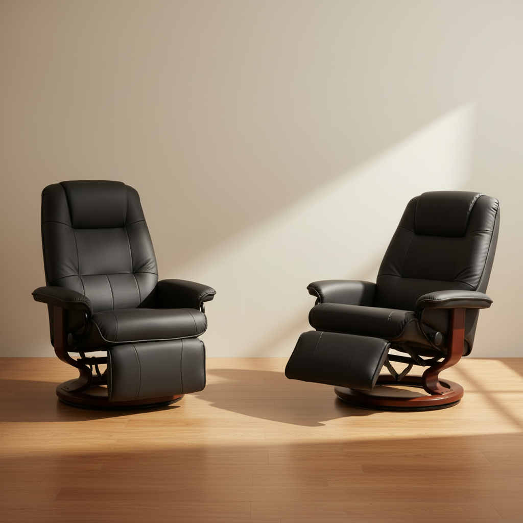 EaseRest 2-Piece Recliner Set - Square Format