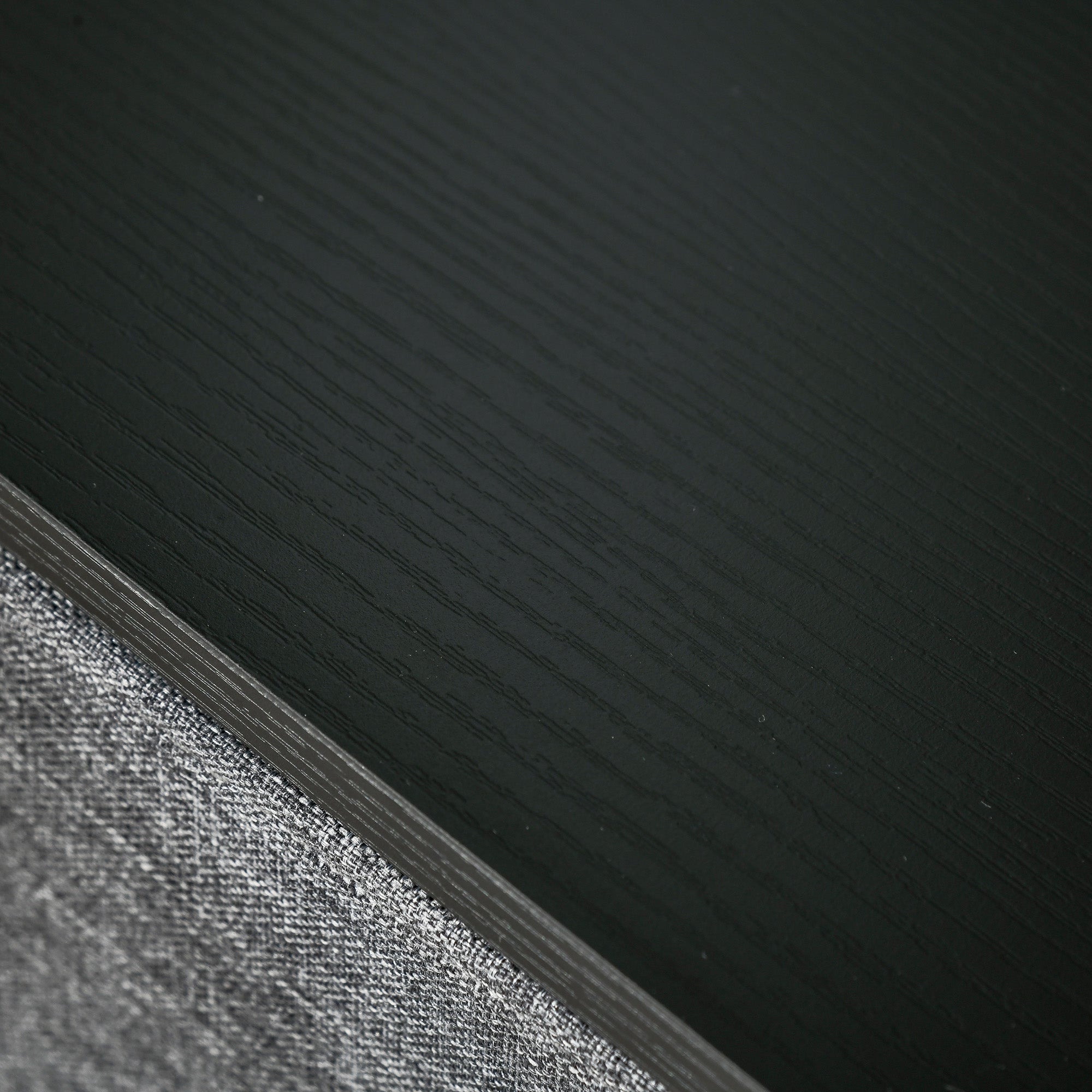 7-Drawer Dresser, Fabric Chest of Drawers, 3-Tier Storage Tower with Steel Frame and Wooden Top for Bedroom, Nursery Room, Black