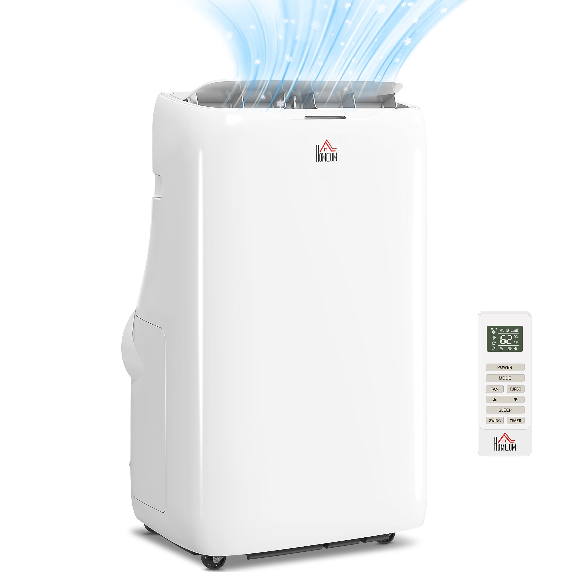 14000 BTU Portable Air Conditioner, Inverter Dual Hose AC Unit w