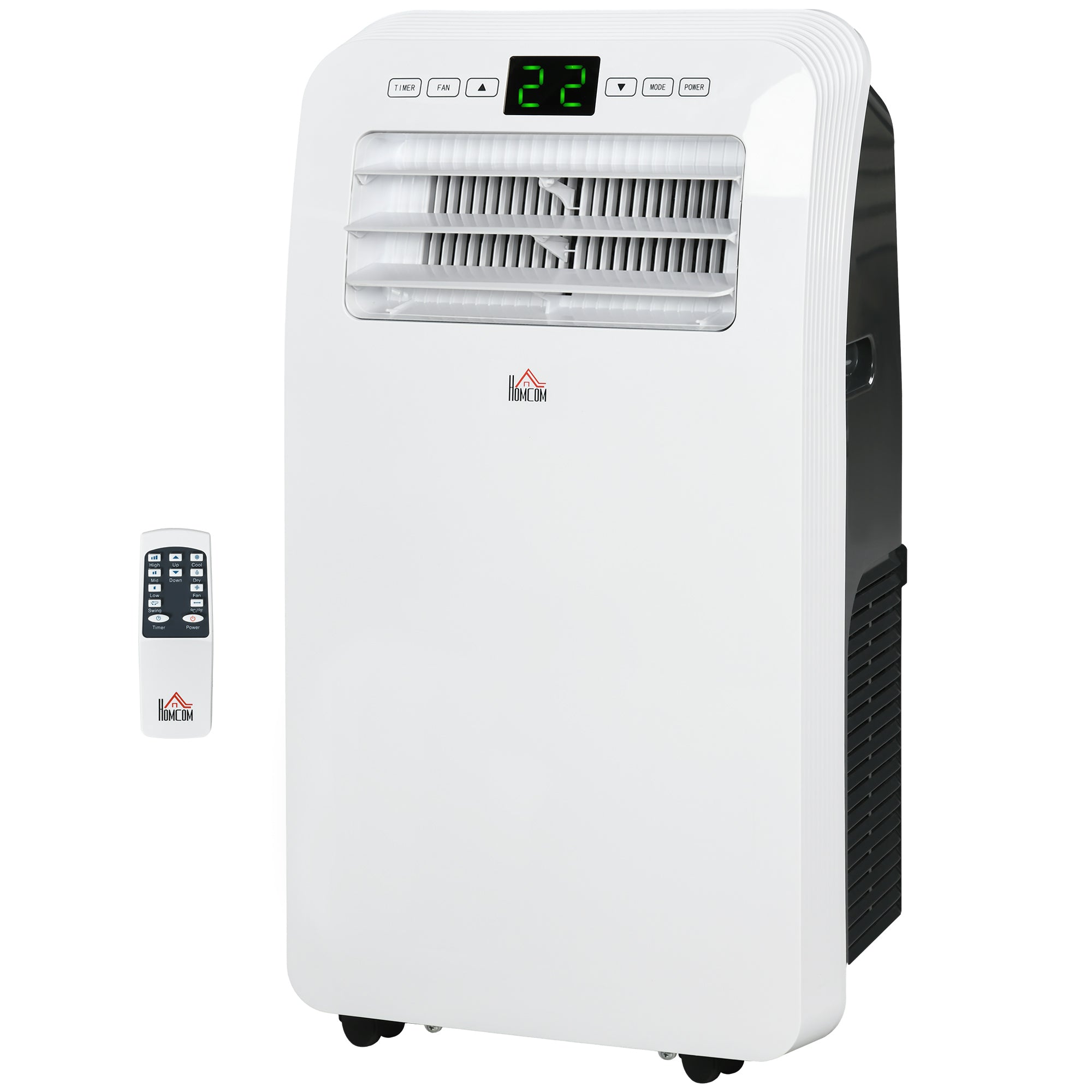 12000 BTU Mobile Air Conditioner 550 Sq. Ft. AC Unit with Dehumidifier 24H Timer Window Kit