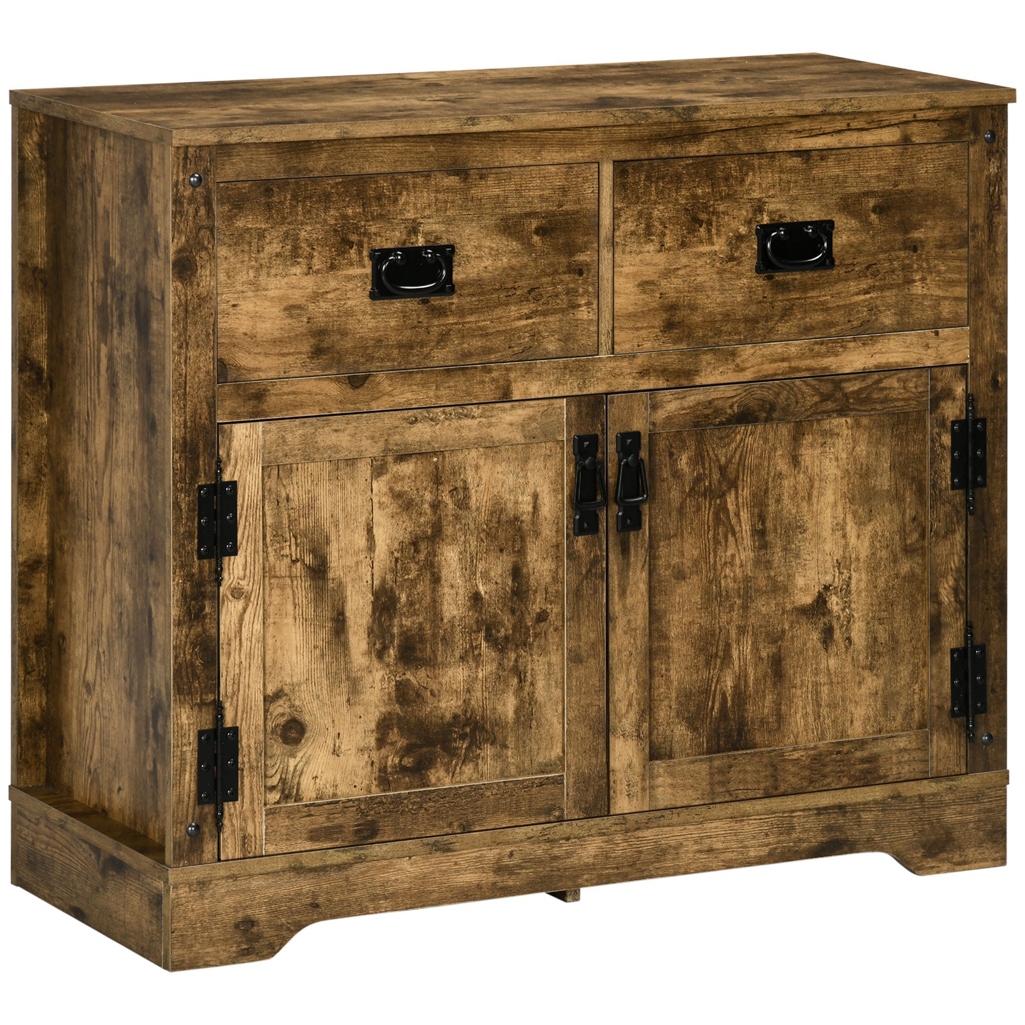 Industrial Sideboard Buffet Cabinet Kitchen Cabinet Rustic Brown