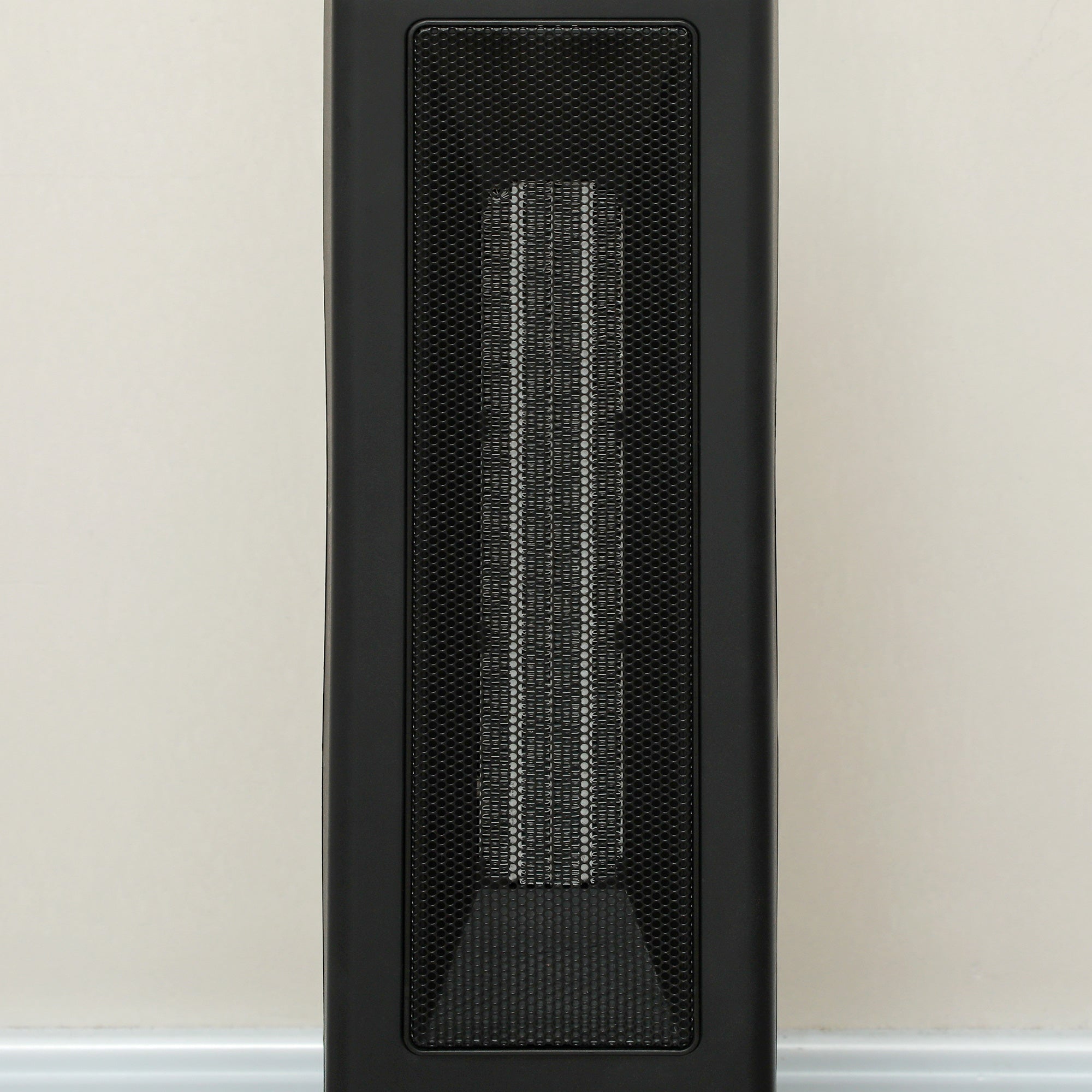 31" Freestanding Electric Fireplace Heater with Oscillation Remote & 12H Timer 1400W Black