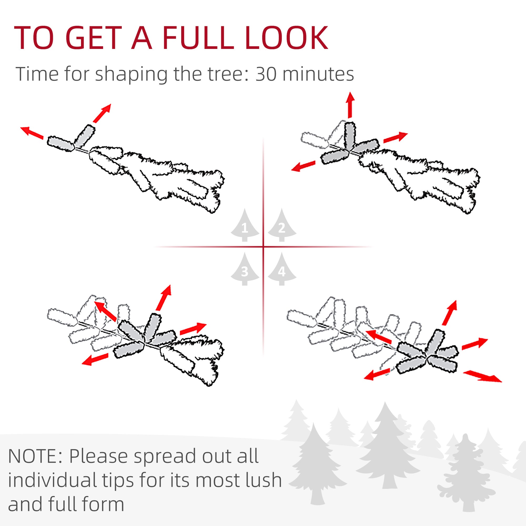 HOMCOM 7ft Tall Pencil Christmas Tree, Artificial Xmas Tree with 687 Branch Tips and Steel Base, Holiday Décor for Home Office, Green