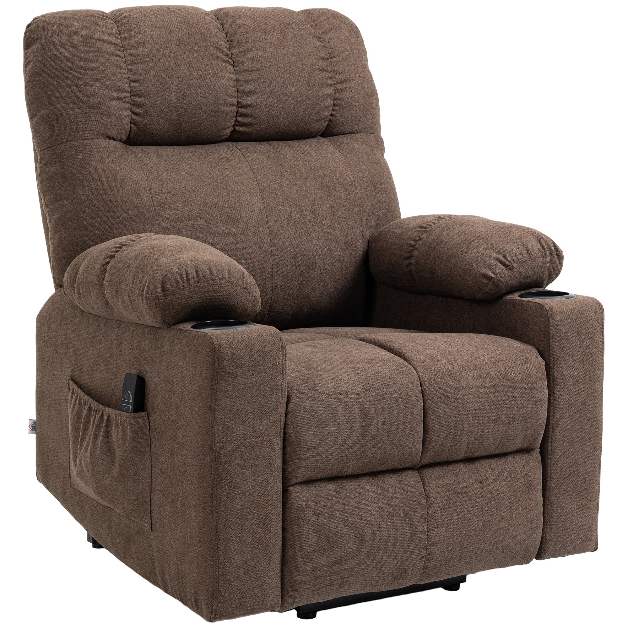 Lift Chair Recliners for Elderly with Footrest, Coffee