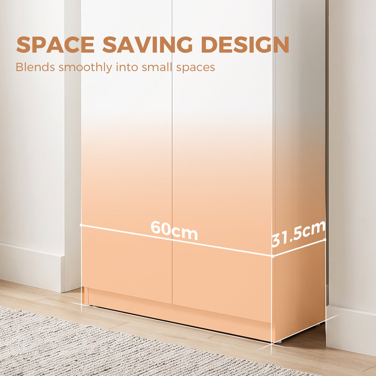 120 cm Tall Storage Cabinet Cupboard, 3-Tier File Organiser Wooden Filing Cabinet, Soft-Close Hinges, for Tool Garage Storage, Home Office, Study, Living Room, White