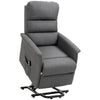 Electric Power Lift Recliner Chair for Seniors with Remote Control, Grey
