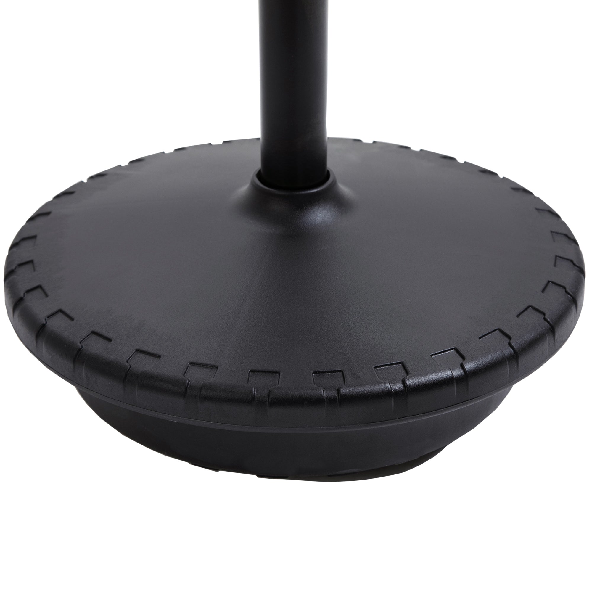 Vinsetto Standing Office Chair Lift Wobble Stool 360° Swivel, Tilting, with Adjustable Height and Saddle Seat, Grey
